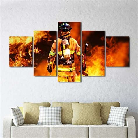 20 Best Ideas Firefighter Wall Art