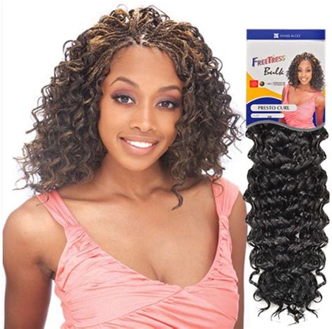 Freetress Braid Presto Curl 26 Braiding Hair Synthetic In 2020 Synthetic Hair Crochet Hair