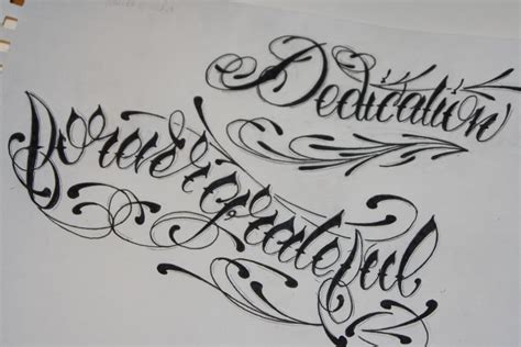 Https://wstravely.com/tattoo/dedication Lettering Drawing Tattoo Design On Paper Images