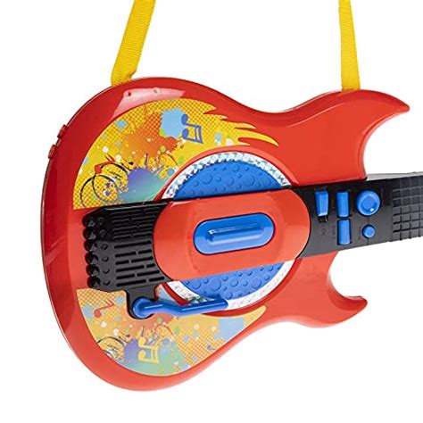 Kids Electric Musical Guitar Toy Play Set With Play Mode And Sounds For