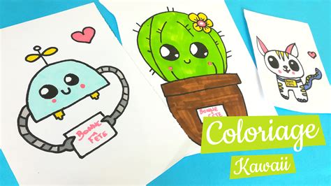 Dessin trop mignon de deux chats, idee de dessin kawaii animaux, chat blanc et chat marron et jaune en train de jouer, petit coeur rouge. coloriage kawaii fête des mères , fête des pères