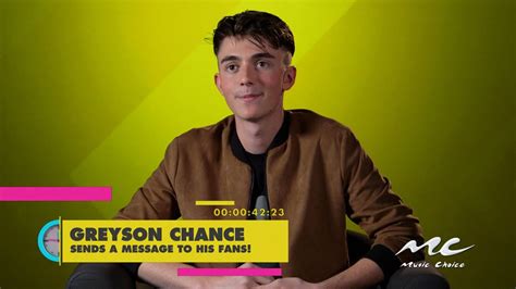 In an interview on the zach sang show, chance said that the namesake of the album comes from the final lyric in more than me Greyson Chance's Message to His Fans! - YouTube