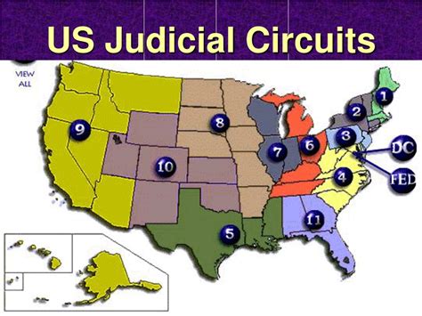 U S Circuit Court Map World Map