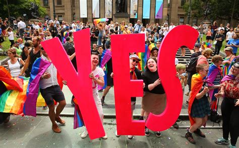 same sex marriage legalized in australia december 2017 popsugar news