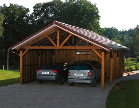 We recently reviewed plans and the architect, based on budget and i believe aesthetics is recommending a carport vs. Carport with attached storage | Property - Carport ...