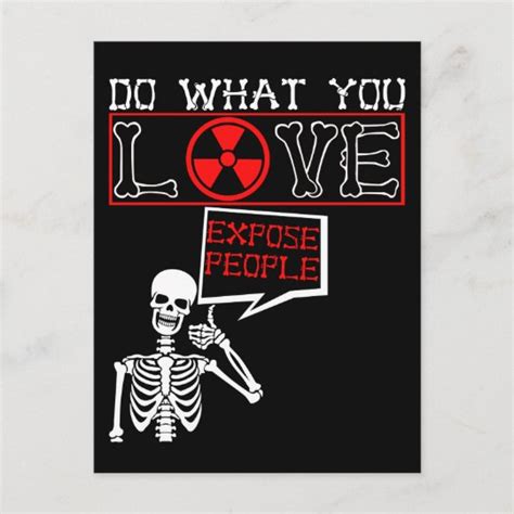 Radiology Humor Skeleton Xray Radiologist Postcard