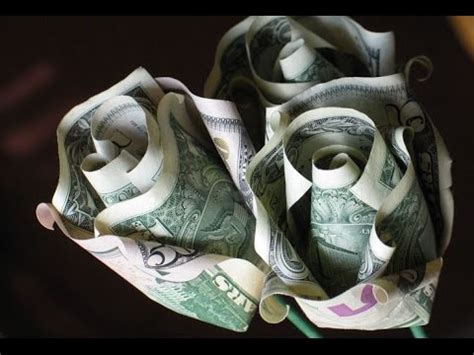 I hope you enjoy it and let how to make money with your own business. DIY Origami Rose Money | Superholly - YouTube
