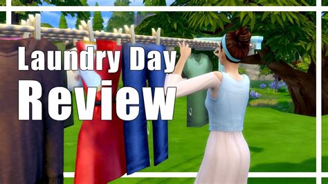 Laundry Day Stuff Pack Review The Sims 4 Youtube