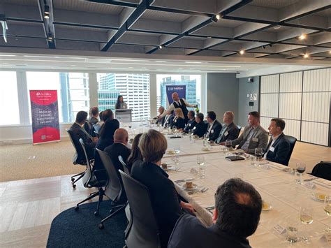 Construction Industry Boardroom Lunch Roundtable; Sustainability, ESG