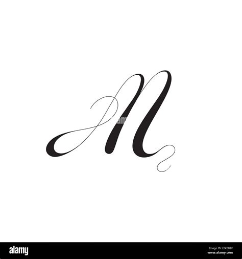 Cursive Uppercase M