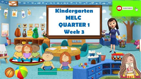 Week 3 I Kindergarten Melc Based Lesson I Quarter I Learning With