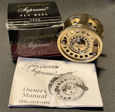 Pflueger Supreme Fly Fishing Reel W Box Lava Creek Trading Company