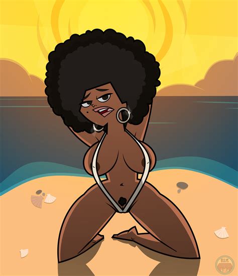 Rule Beach Black Hair Busty Dark Skinned Female Dark Skin