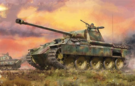 Wallpaper Panther Tank Jason The Wehrmacht Average Panzerwaffe Pz