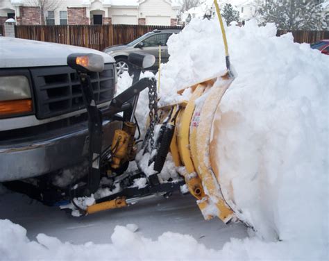 Commercial Snow Plowing And Removal Joseph Faust Enterprises Llc Lawn