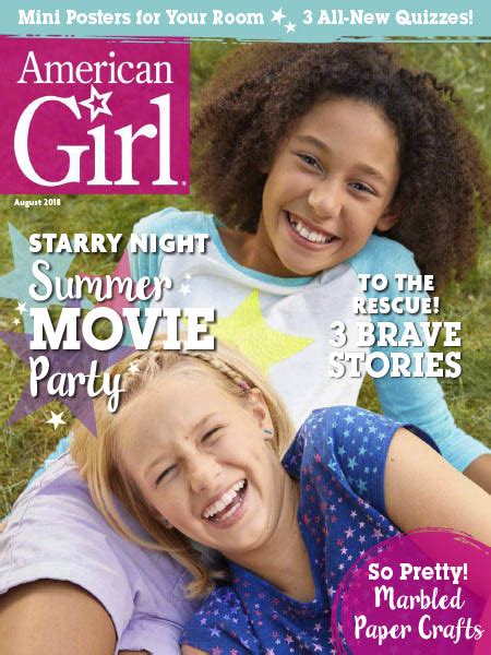 Maybe you would like to learn more about one of these? American Girl - 07/08 2018 » Download PDF magazines - Magazines Commumity!