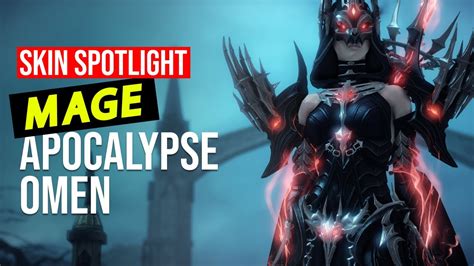 Mage Apocalypse Omen Skin Spotlight Lost Ark 4k Gameplay Youtube