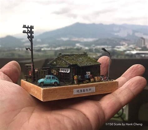 A Diorama Artist Creates Miniature Replicas Of Real Locations As A