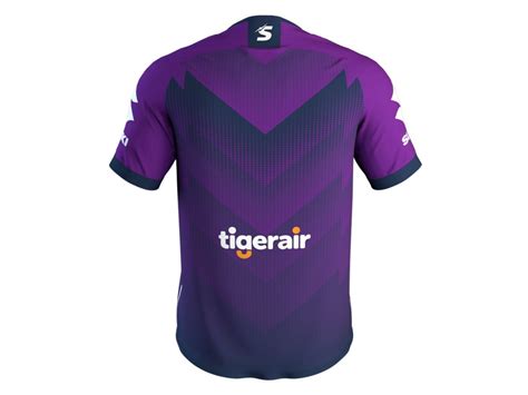 The storm faced a season like no other before for them in 2020, having to relocate from melbourne midway through the year but staying the course to lift the telstra premiership trophy. Melbourne Storm 2020 ISC Mens Home Jersey
