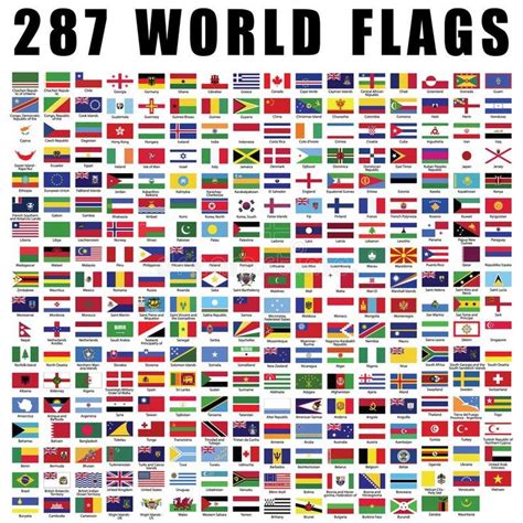 Flags Of The World With Names Frederickatfreeman