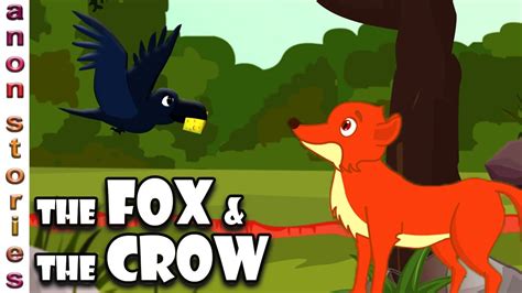 The Fox And The Crow Animated Moral Stories In English Bedtime