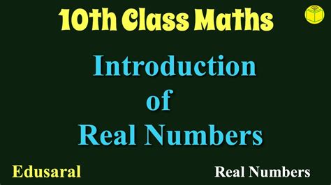Introduction Of Real Numbers Basic Of Real Numbers Ch 11 10th