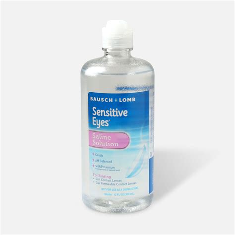 Sensitive Eyes Plus Saline Solution For Soft Contact Lenses With