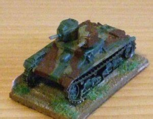 A Wargaming Odyssey Left Handed Vickers 6 Ton Tanks