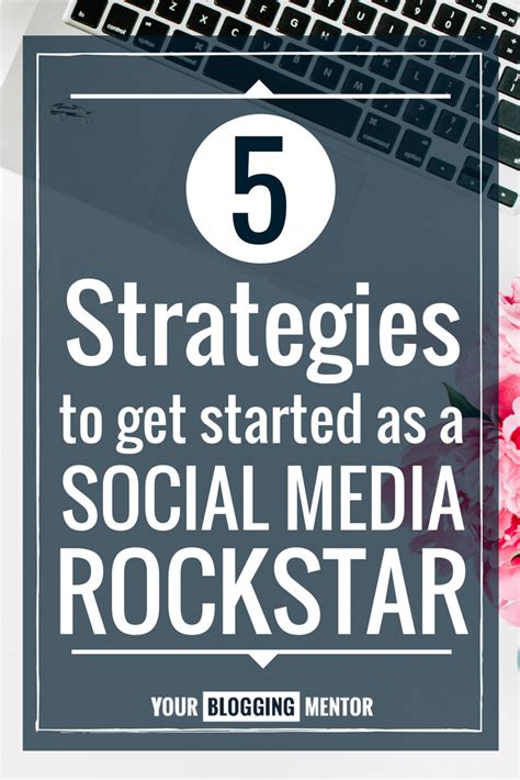 5 Strategies To Get Started As A Social Media Rockstar Your Blogging