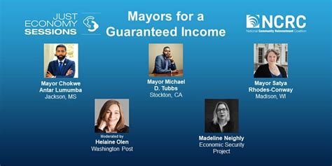 Mayors For A Guaranteed Income Ncrc