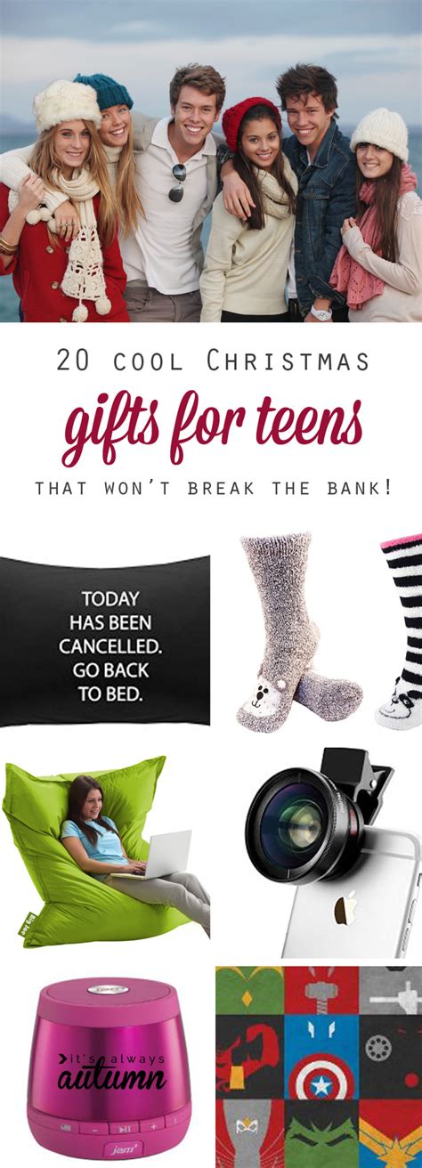 Maybe you would like to learn more about one of these? best Christmas gift ideas for teens - It's Always Autumn