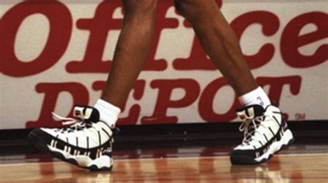 Throwback Jerry Stackhouse Wearing The Original Fila Stackhouse Sole Collector