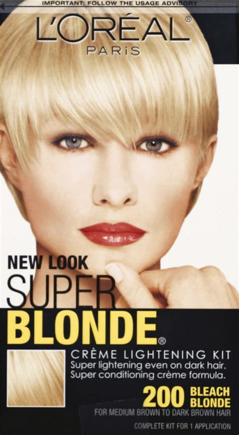 Super Blonde Loreal Super Blonde 200 Beach Blonde Creme Lightening