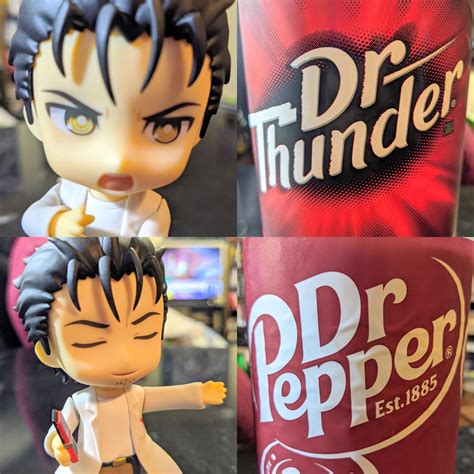 It was created in the 1880s by pharmacist charles alderton in waco, texas, and first served around 1885. Okabe (steins;gate) Drake meme Dr Pepper : Nendoroid