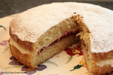 How To Make A Victoria Sandwich Cake The Bees Knees British Imports