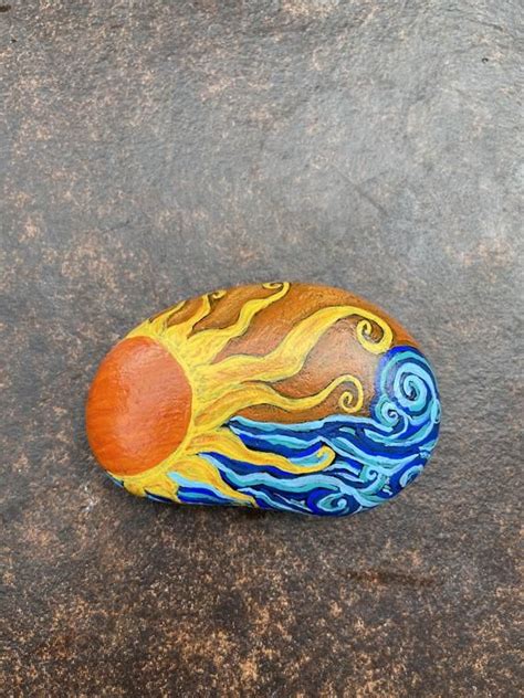 15 Top Rock Painting Ideas Sunset You Can Use It Without A Penny