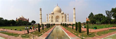 Taj Mahal Panorama Agra Photograph By Mukul Banerjee Photography