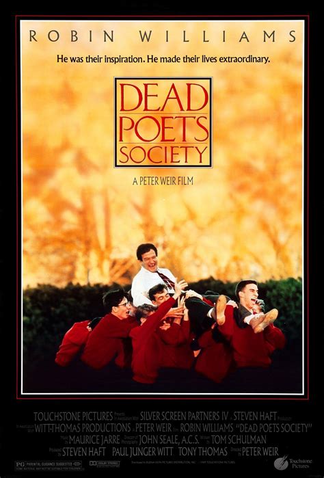 Dead Poets Society 1989 By Peter Weir