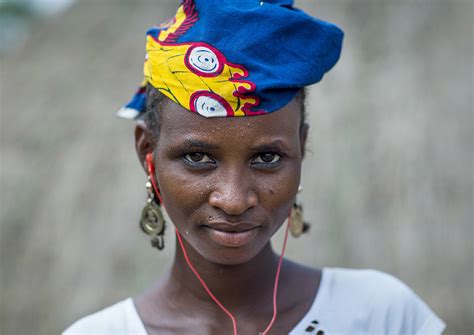Benin West Africa Gossoue A Beautiful Fulani Peul Tribe Flickr