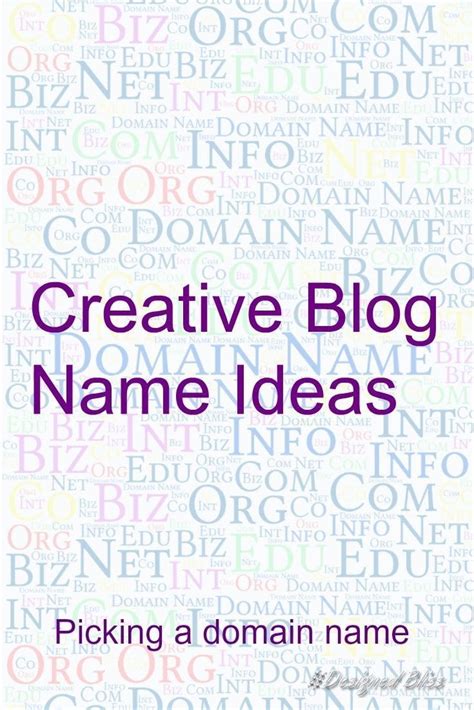 Blog Name Ideas How To Pick Good Blog Names Creative Blog Names