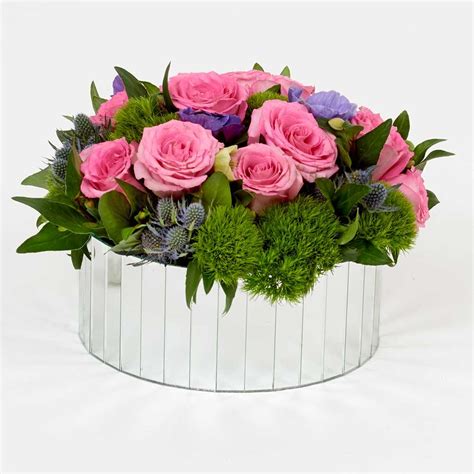 10 Round Mirror Contain Floral Supply Syndicate Floral T Basket
