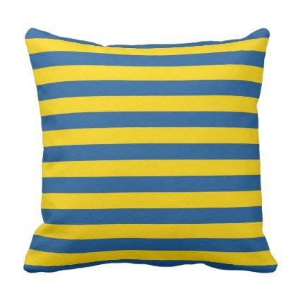 An asymmetrical horizontal cross, with the crossbar closer to the hoist than the fly. Sweden Ukraine flag stripes lines pattern blue yel Throw ...