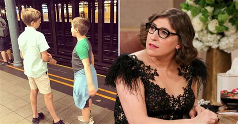 The Big Bang Theorys Mayim Bialik Reveals Her Sons Dont Know Shes