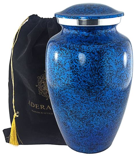 Adult Cremation Urn For Human Ashes By Adera Dreams Blue Large