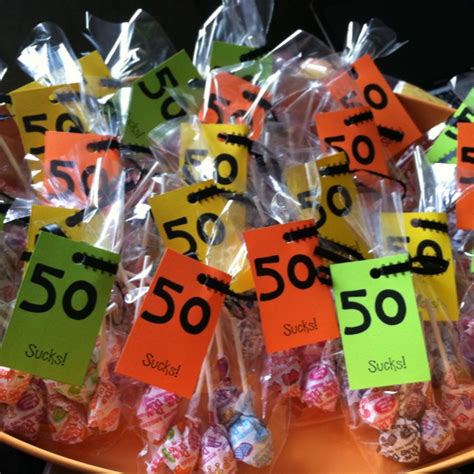 Great Party Favors For A 50th Birthday Party Inexpensive And A Huge