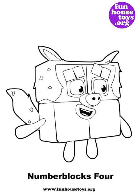 25 Numberblocks Coloring Pages 16 Free Wallpaper