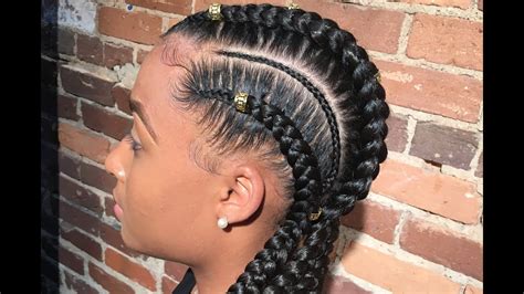 Big cornrows can be stylish and practical, saving you time and energy when plaiting your hair. 4 Big Braids Hairstyles - Easy Braid Haristyles