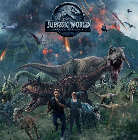 Jurassic Worlds Reino Ameaçado Poster Jurassic World Dinosaurs Jurassic World Poster