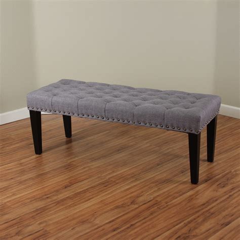 Sopri Upholstered Bench Transitional Upholstered Benches By