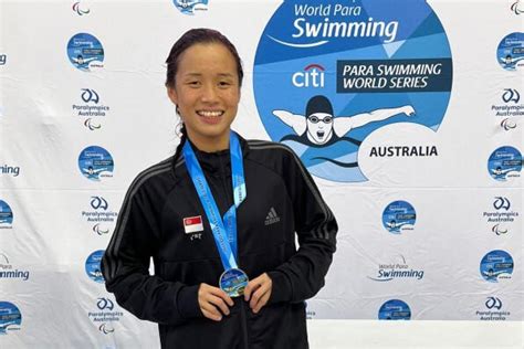 singapore clinch two golds one bronze on first day of citi para swimming world series australia